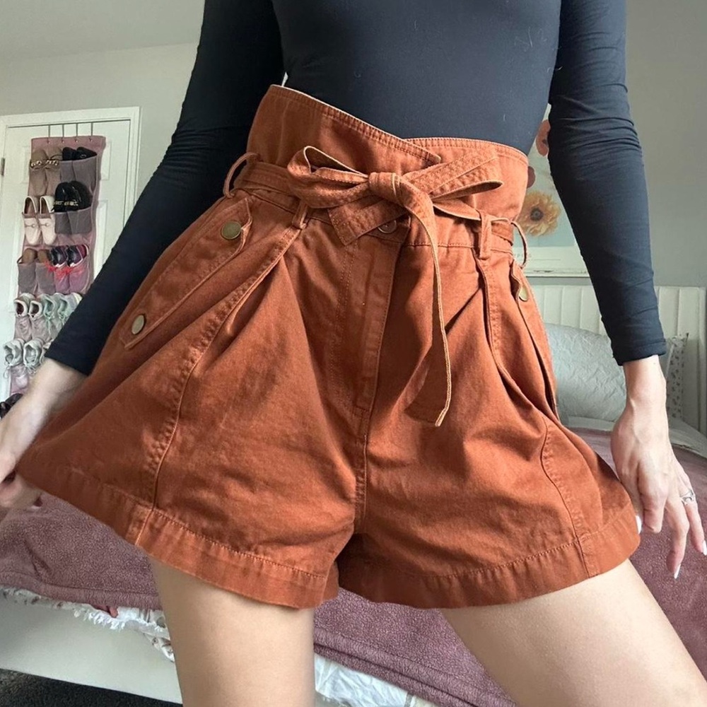 Ulla Johnson Elliot Paper Bag Short